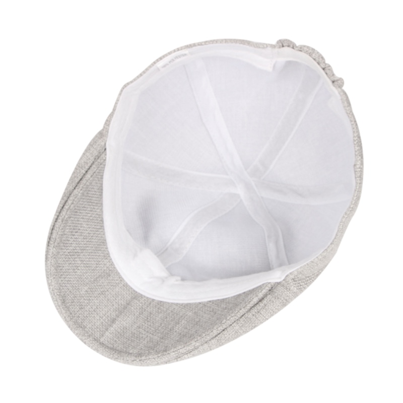 Chapeau de béret en toile de jute de Style britannique pour hommes