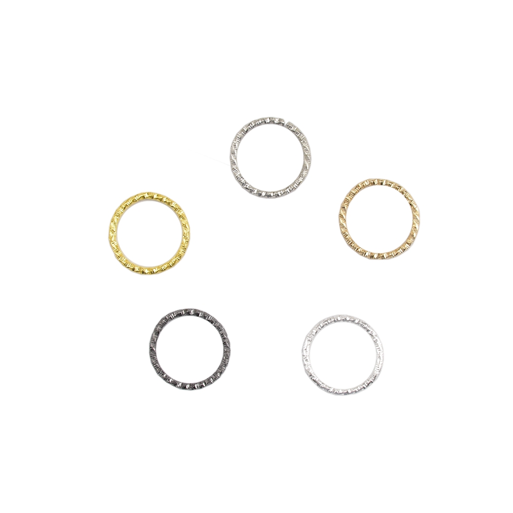 Anneau de saut en relief, lot de 20 à 100 pièces, 8-20mm, accessoires de bijoux faits à la main, DIY, 【js144