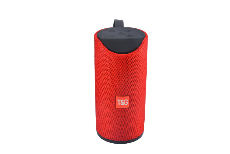 Draadloze speaker Bluetooth 10 watt waterdichte kleine draagbare draadloze draadloze draadloze draadloze draadloze draadloze draadloze: TG113 red