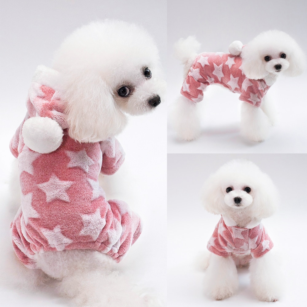 Leuke Hond Kleding Jumpsuit Warm Winter Puppy Cat Coat Kostuum Huisdier Kleding Outfit Voor Small Medium Honden Katten Chihuahua Yorkshire