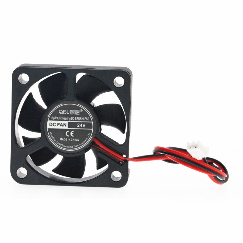 QISU/ 5015 24 v 12 v to 5 v 50 * 50 * 15 mm router 3 d printers, dc cooling fan