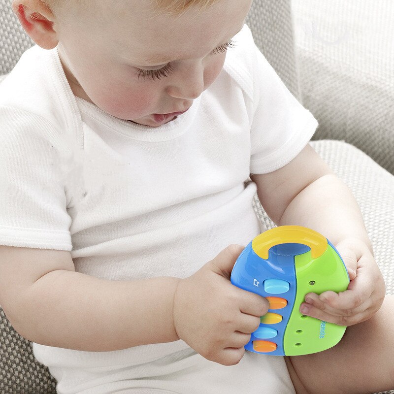 Baby muzikaal autosleutel speelgoed simulatie afstandsbediening autosleutel licht muziek speelgoed voor kinderen educatief spel