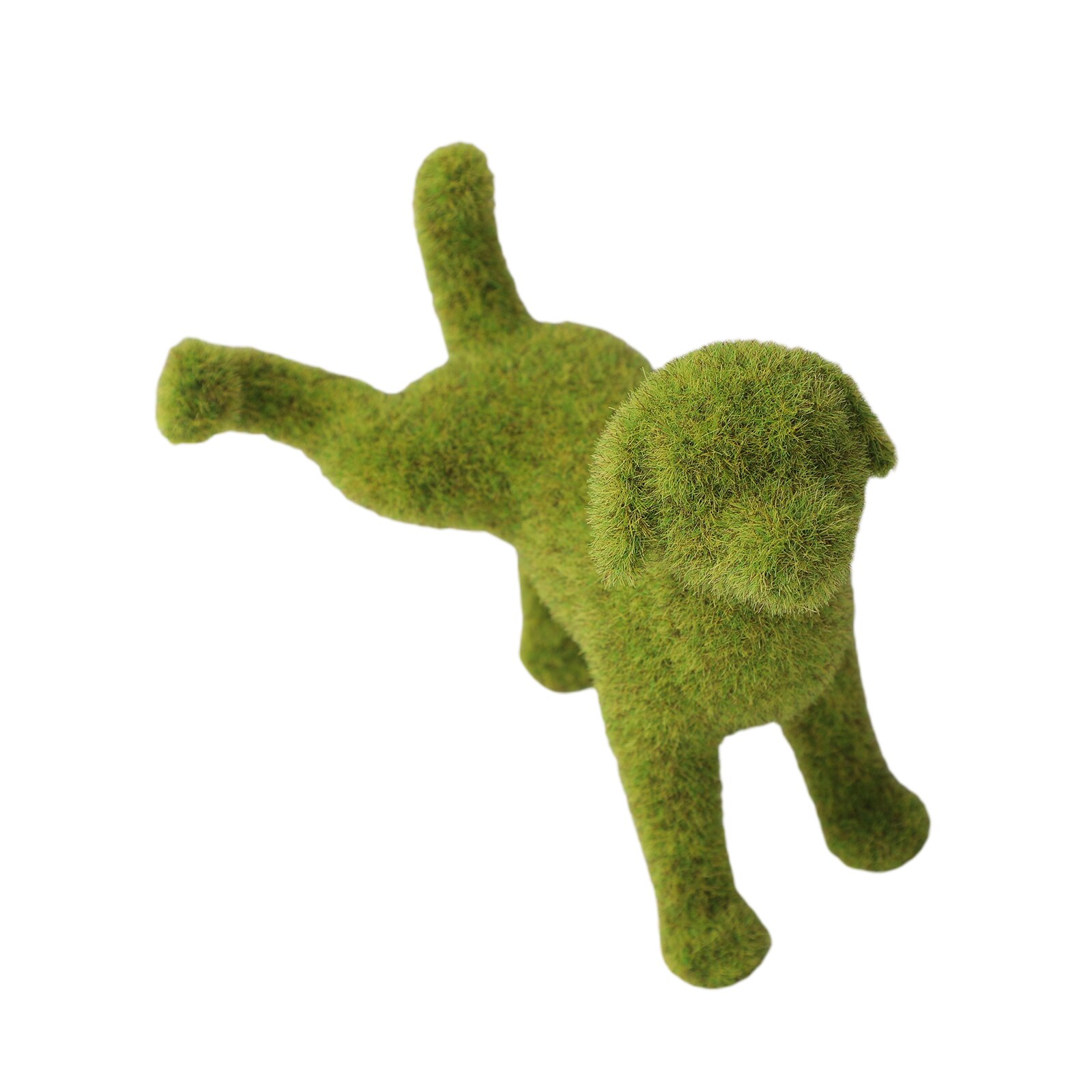 Sculpture topiaire de chien pierreries, décoration de jardin pour animaux de compagnie: A