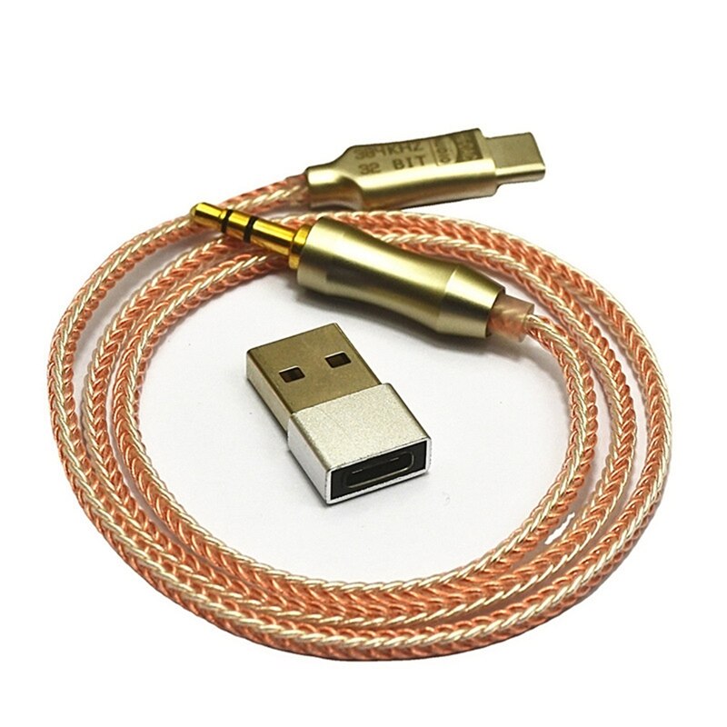 Alc 5686 aux-audio-dac-dekodierung usb typ c  to 3.5mm auto-usb auto-doppelkopfstecker kopfhöreranschluss zum aufnahmekabel