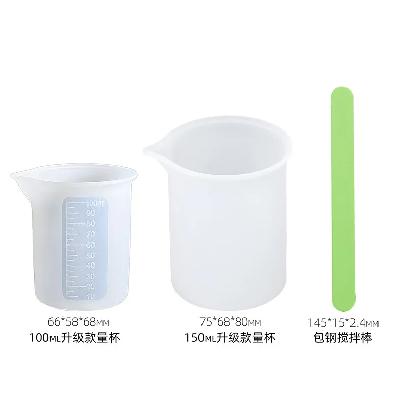 DIY Resin Craft Tool Kit Mixing Glue Tool Silicone Epoxy Accessories