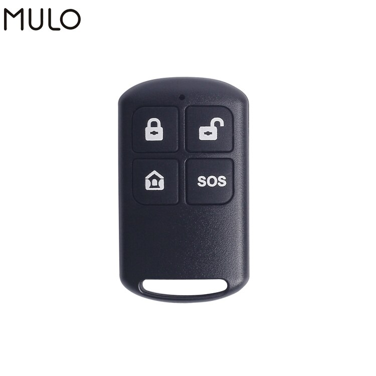 MULO Wireless Remote Control for Anti-Theft Door and Window PF50 Safety Security Alarm System 433MHz 80-150m distance: black