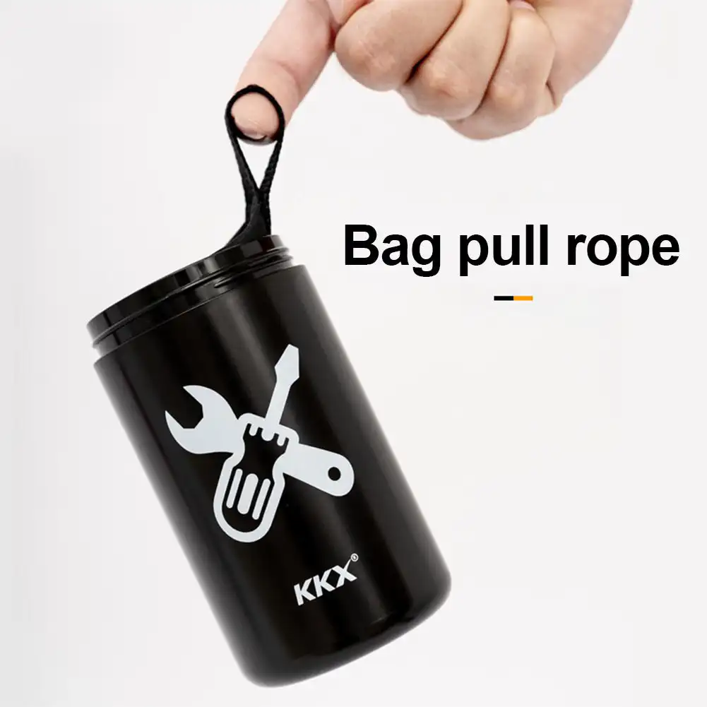 Caja de herramientas para bicicleta, Kit de reparación de cápsulas impermeable, bolsa de almacenamiento para soporte de portabotellas, accesorios para ciclismo de montaña y carretera