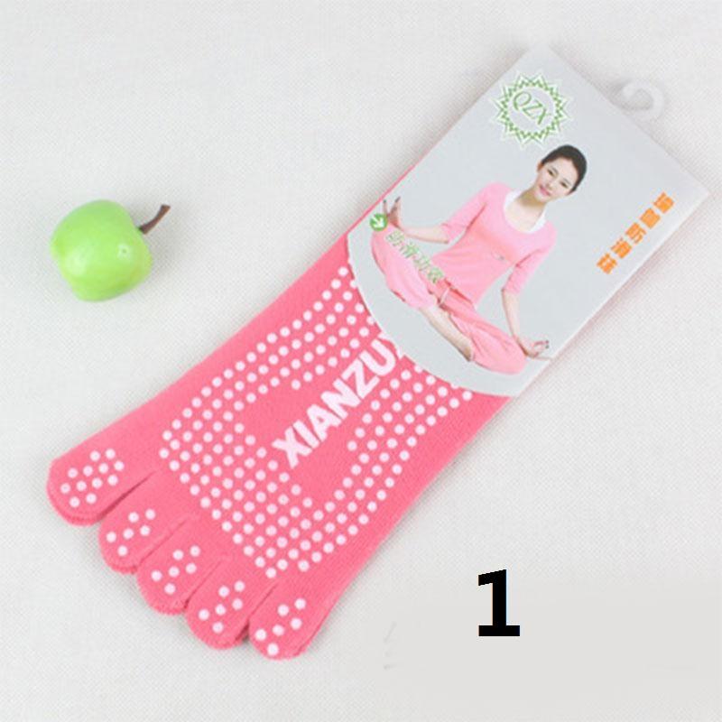 Colorful Socks Unisex Five Finger Massage Massage Sport Toe Slip Breathable Exercise Yoga Newly Comfortable