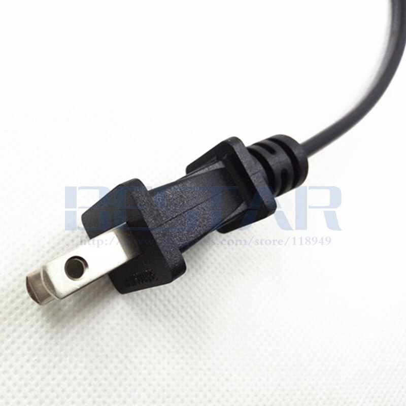 20cm IEC 320 C13 Kettle to NEMA 1-15P 2 Pin JP US male plug AC Power Cable Cord Adapter Charger Monitor 10A 250V 0.2m