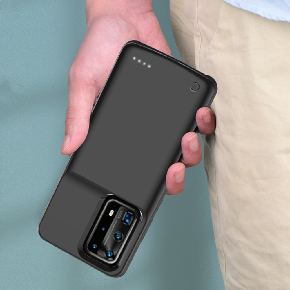 Bateria para huawei p30 pro p40 pro maimang, bateria de carregador para backup inteligente capa da bateria p40