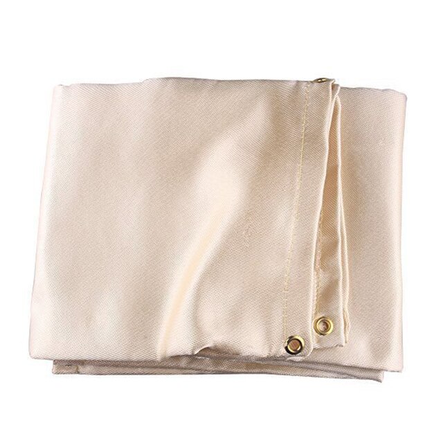 Outdoor Barbecue Fire Deken Glasvezel Isolatie Mat Outdoor Camping Fire Doek Hoge Temperatuur Anti-Brandwonden Vlamvertragende: Default Title