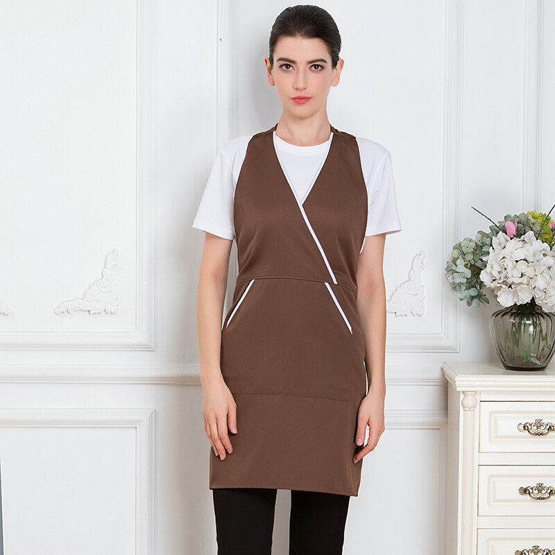 Unisex Beentje V-hals Tie Chef Schort Hotel Westerse Restaurant Keuken Werk Coffee Shop Party BBQ Catering Service