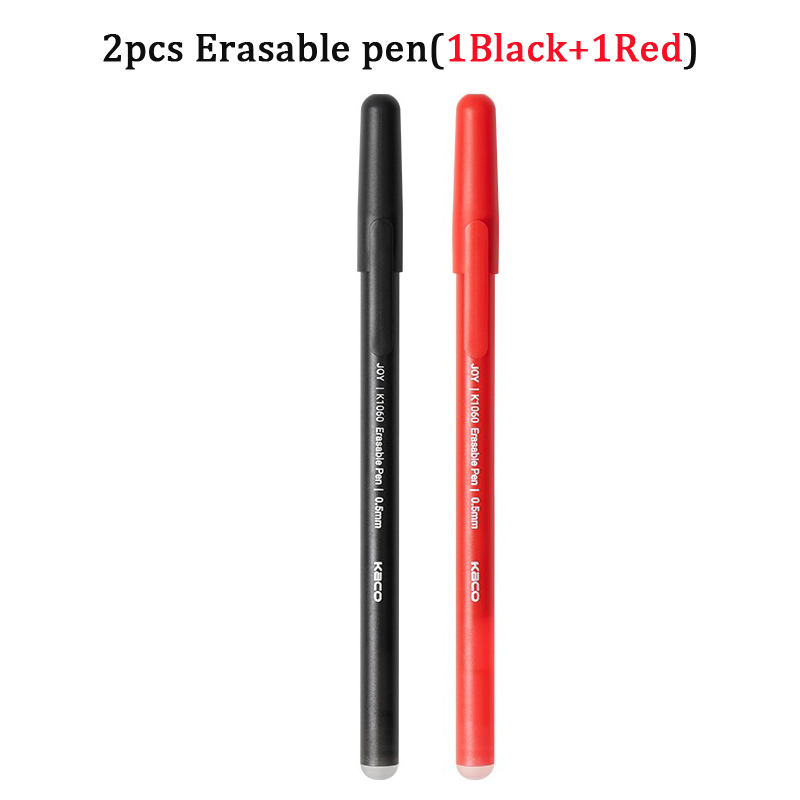 KACO JOY Erasable Gel Pen Student Writing,Brushing Questions Office Speed Drying Pen Back To School Stationery Erasable: Burgundy