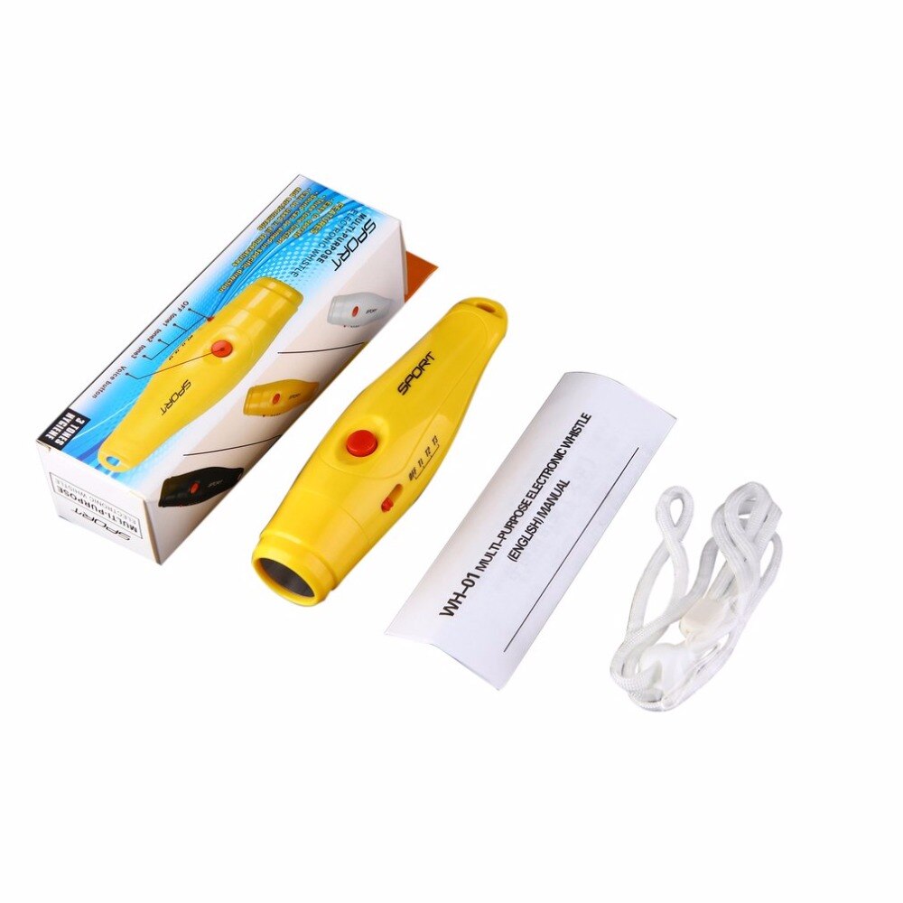 Plastic Electronic Referee Whistle Portable Sports Whistle For Running Football Basketball Soccer Games