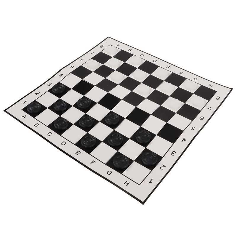 32 Chess 24 Checkers Chess and Checkers Set Portable for Entertainment