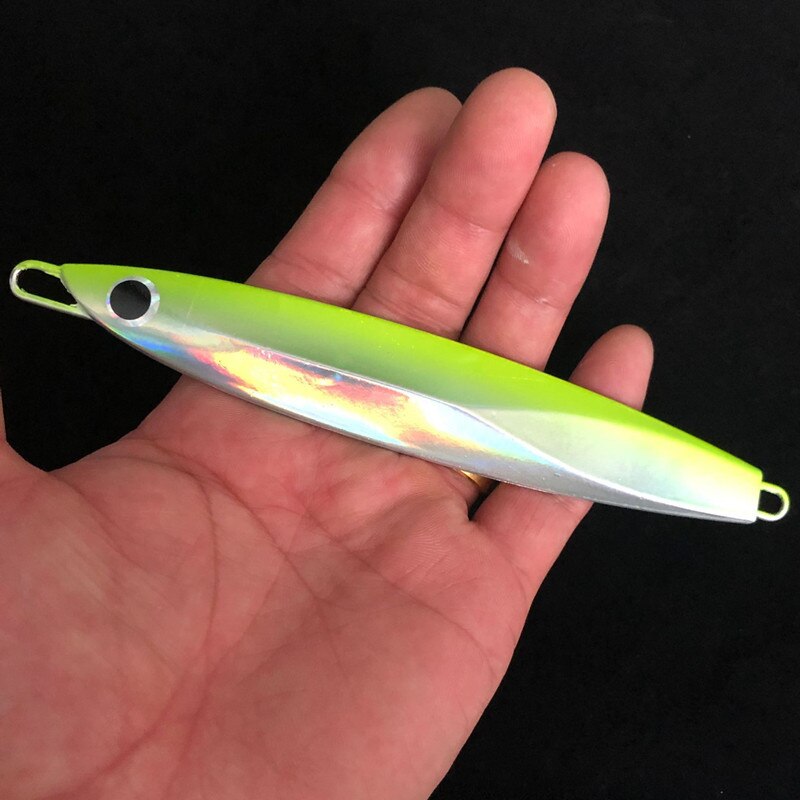 Battlebass 1 Stks/partij 40G 60G 80G Mes Jigging Metalen Lepel Vib Kunstmatige Aas Boot Vissen lokt Lood Vissen Lokken