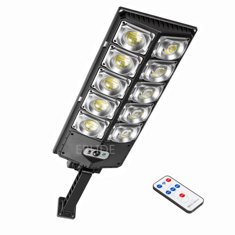 8000W 504LED Solar LED Street Light Waterproof PIR Motion Sensor Smart Remote Control Lamp Outdoor Garden Security Wall Light: 300COB
