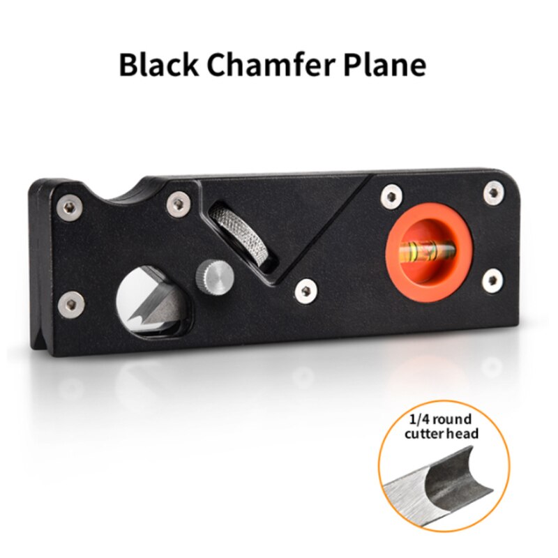 Multifunction Woodworking Edge Corner Plane 45 Degree Bevel Manual Planer Chamfering and Trimming Mini Hand Tool: Chamfer Plane-D