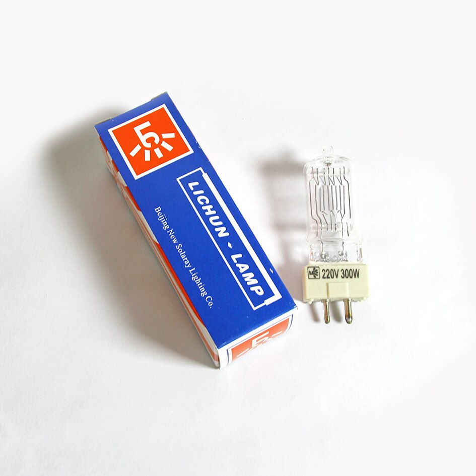 ALUMOTECH Video Studio Light Bulb - 300W 220V Tungsten Globe - 3 Pack