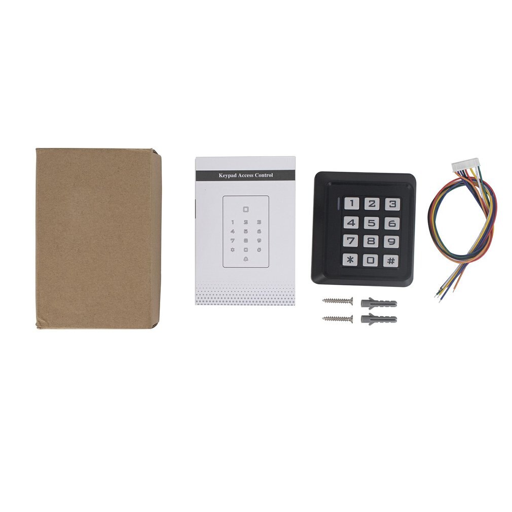 K30 Non-waterproof Password Card Access Control Code Card Access Control Luminous Keyboard Code Card