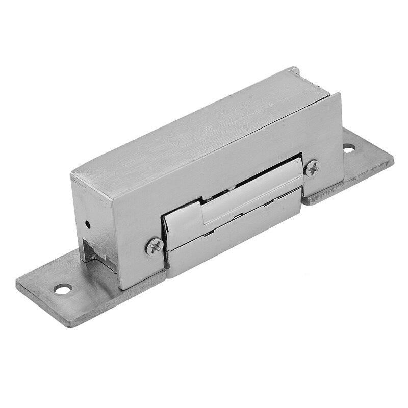 Languette de verrouillage réglable 12V, gâche électrique pour porte