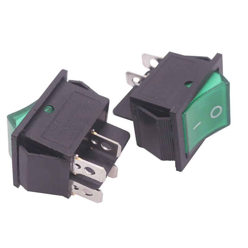 4 Pin Rocker Switch 16A 250 V/20A 125V AC Elektrische Apparatuur Schakelaars