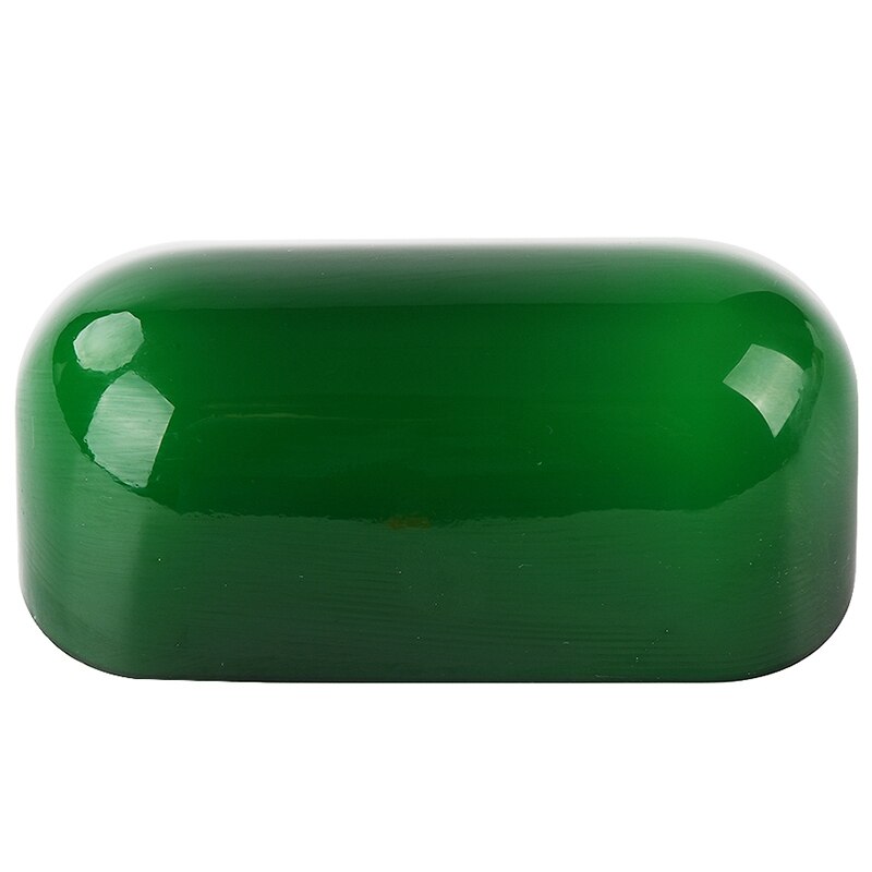 Grønn farge glass bankier lampe deksel / bankere lampe glass skygge lampeskjerm