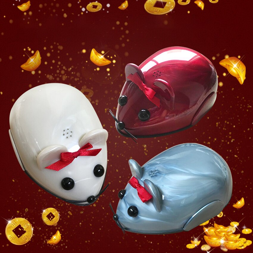 Simpatico topolino telefono con filo creativo casa ufficio telefono fisso fisso, tastiera illuminata, decorazione del telefono-rosso, bianco, grigio