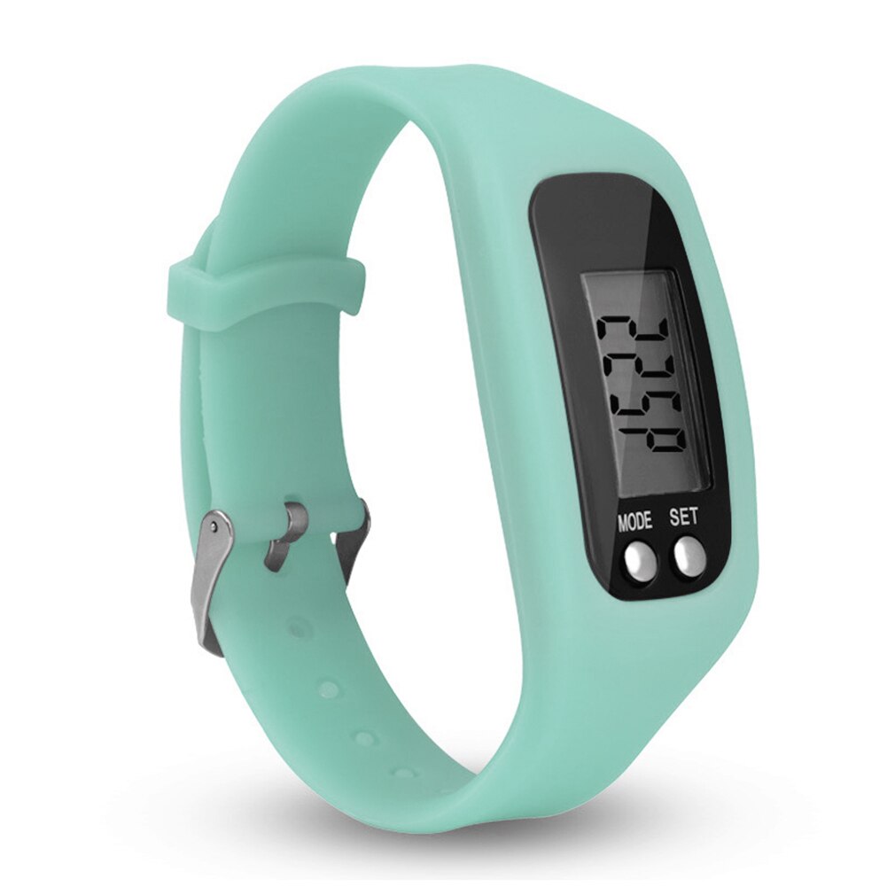 Fitness Tracker Horloge, Eenvoudig Bediening Walking Running Stappenteller Met Calorie En Stappen Tellen (Rose)