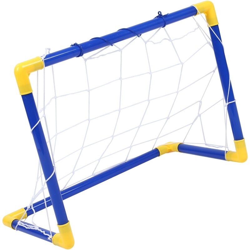 Filet de but de ballon de Football pliant d&#39;intérieur, ensemble de poteaux + pompe, Sport pour enfants, jeu de maison en plein air, jouet en plastique, d&#39;anniversaire pour enfants