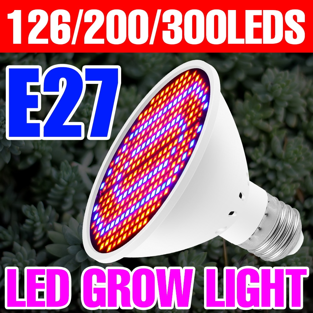Volledige Spectrum Led Grow Lampen AC85-265V Zaailing Phyto Lamp 60 126 200Leds Plant Groei Lamp 220V Uv ir Indoor SMD2835 110V