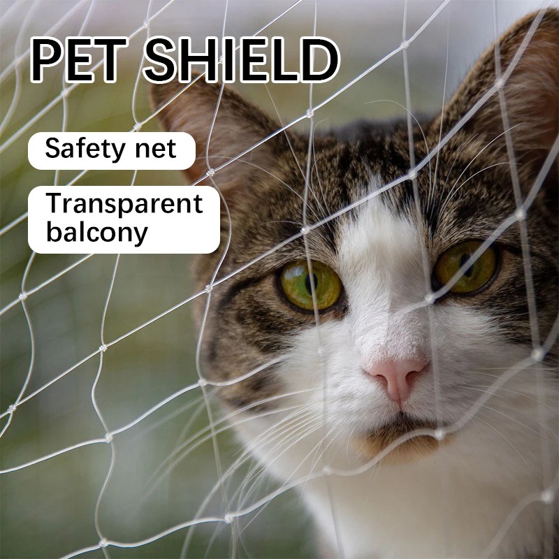 Couverture de protection pour animaux de compagnie, filet pour chat, fenêtre flottante, maille en plastique, Nylon, grille en fil d'acier, jardin, balcon, sécurité, filet de prévention des chutes