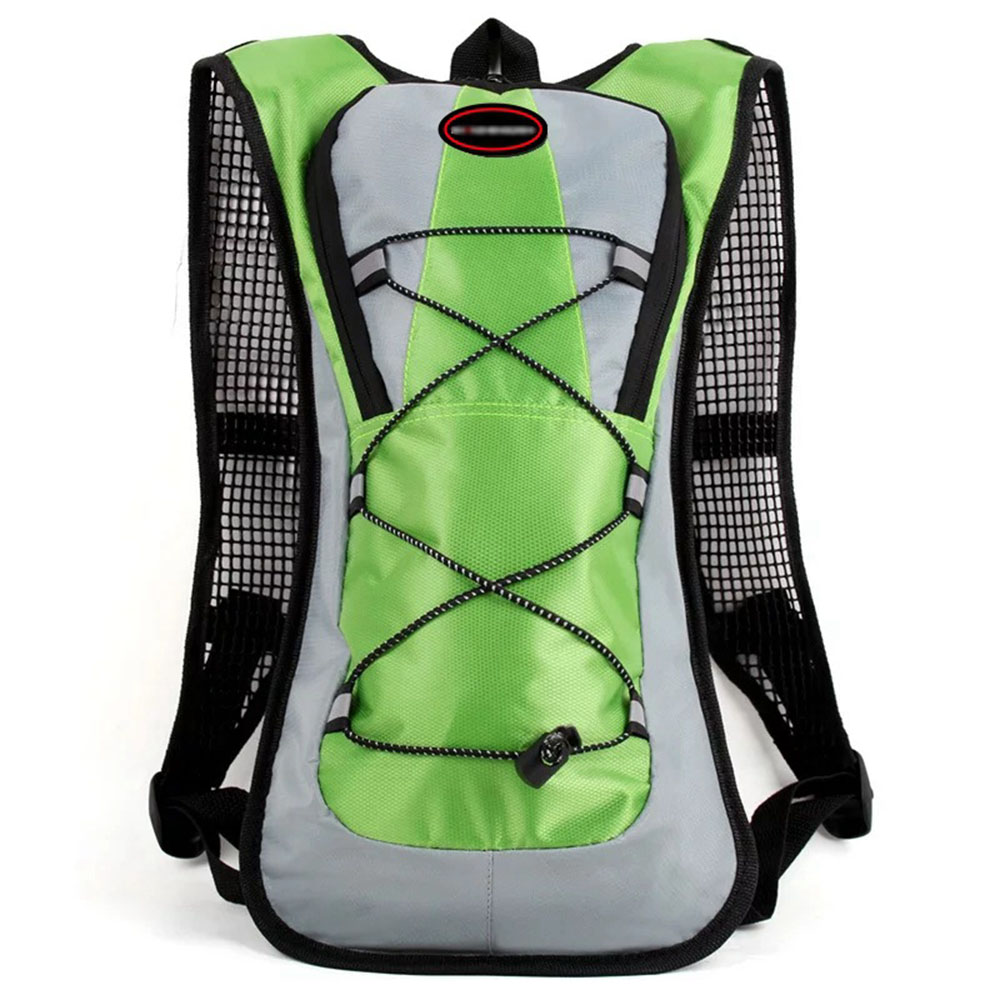 Waterdichte Fietstas Fietstas Fietsen Rugzak Ademend 5L Ultralight Fiets Water Bag Klimmen Fietsen Hydratatie Rugzak: Green