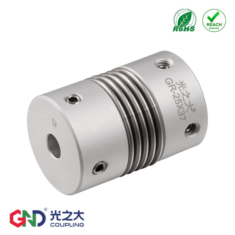 Koppeling Gr Aluminiumlegering Balg Stelschroef D16 L27 Type Abosorb Trillingen Zero Backlash Voor Micro Motor Stap Parallel Encoder