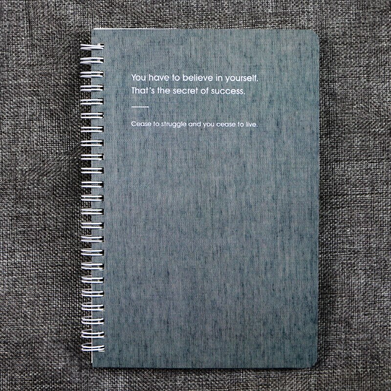 A5 Creativity Simple Coil Notebooks Office Business Diary Book School Supplies Stationery Notepad Daily Work Journal: A5-3