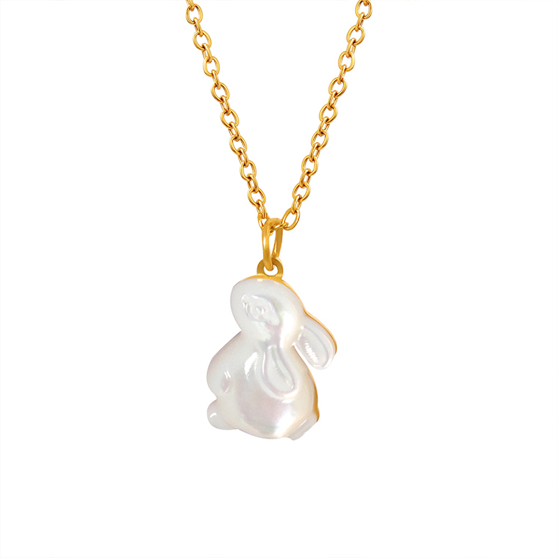 Temperament Joker Kette Halskette frauen Schmuck Neue Korea exquisit Einfache Kaninchen Anhänger Halskette