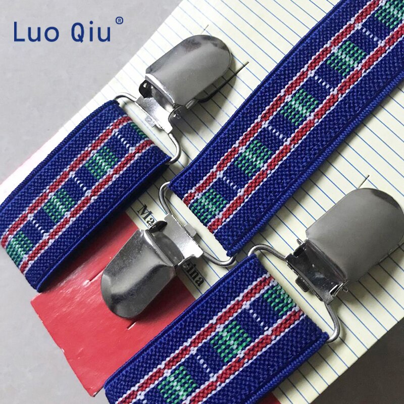Kinderen Bretels Y-back Verstelbare Jarretel Clip-on Elastische Brace jongens en meisjes Riemen Riemen 2 Kleuren