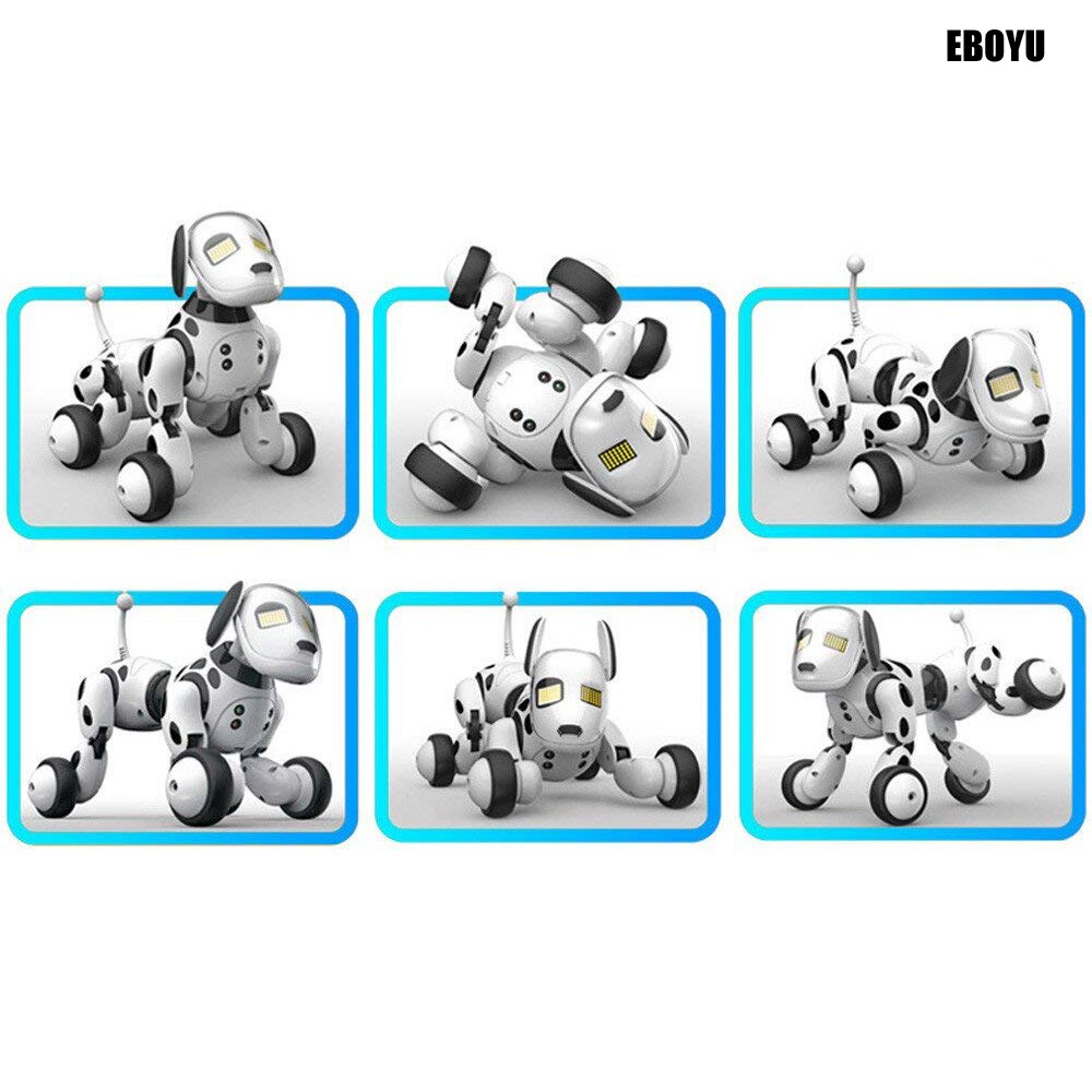 EBOYU – télécommande sans fil pour chien, mise à jour 9007A, 2.4G RC, chien Intelligent, électronique, chien, Robot, jouet éducatif,