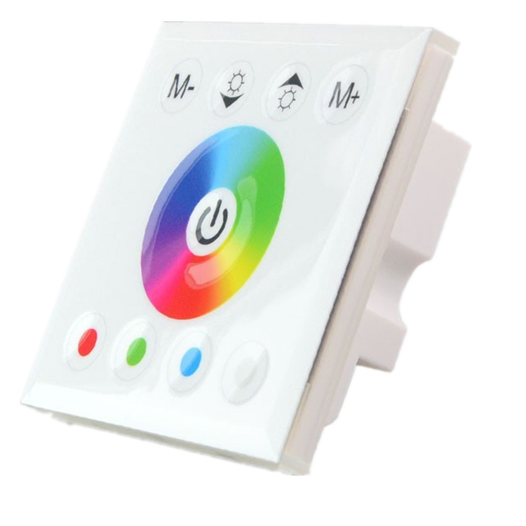 Led Verlichting Lamp Rgbw Panel Controller Dc 12V 24V Dimmerable Rgb/Rgbw Home Verlichting Controller Magic Home: White
