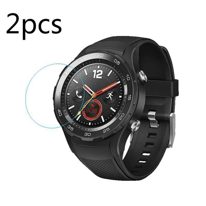 2pcs 35,5mm Für Huawei Uhr GT SmartWatch Gehärtetem Glas Bildschirm Film Schutz Anti Explosion Anti-shatter Bildschirm schutz Film: 2pcs