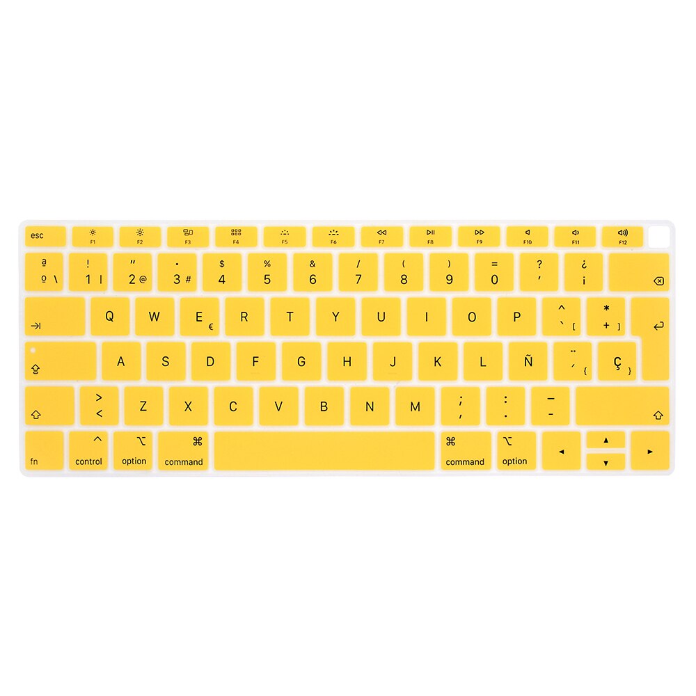 EU-Geben Sie Spanisch oder Chile Tastatur fallen Schutz für macbook Luft 13 tastatur abdeckung spanisch Modell A1932 Silikon schutzhülle Film