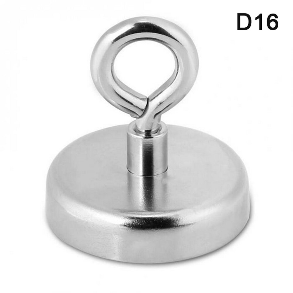 Ringmagnetkrok rundt magnetisk fangst bergingsmagneter sterke kraftige magnetkroker kontormagneter takmagnetisk lås: Knf 16