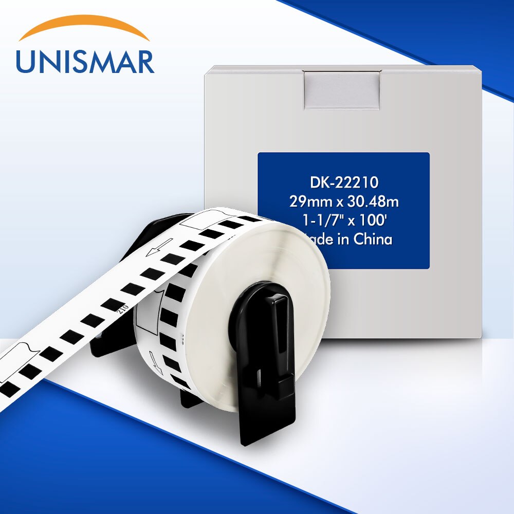 1 Roll for Brother DK-11241 DK-22205 DK-11209 DK-11208 DK-11202 DK-22210 DK-11204 DK-11201 Roll Paper: DK-22210