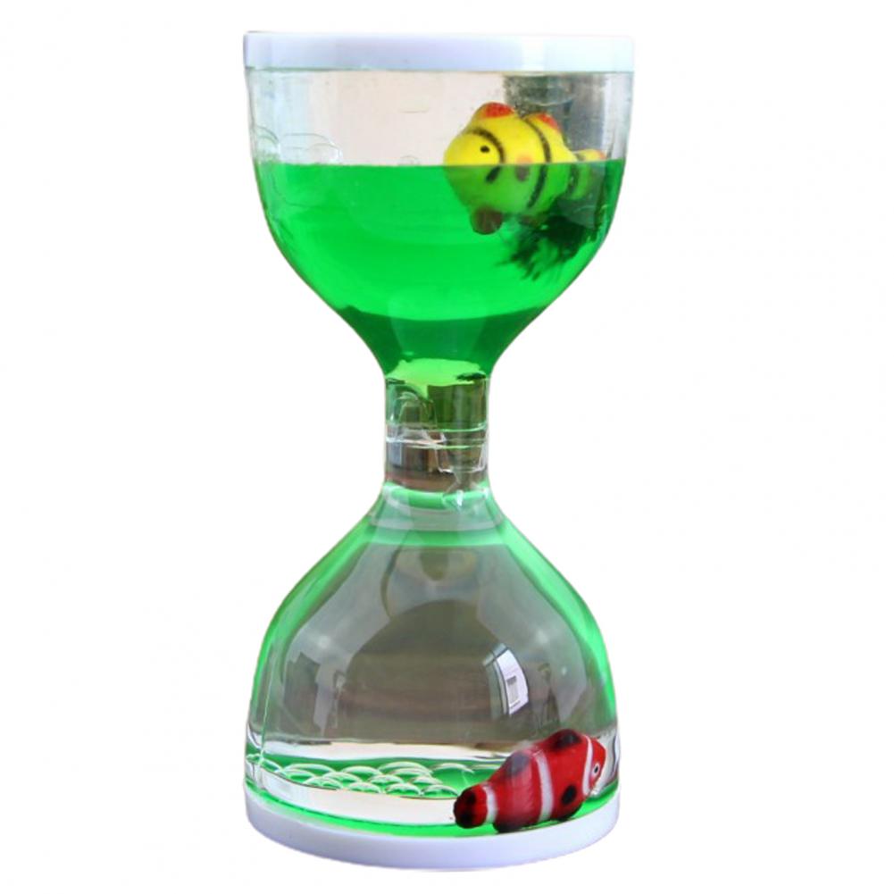 Reloj de arena líquido, temporizador de arena para aliviar el estrés, encantador y satisfactorio, temporizador de gota de aceite sensorial, reloj de arena de aceite, de Navidad, decoración del hogar: Morado