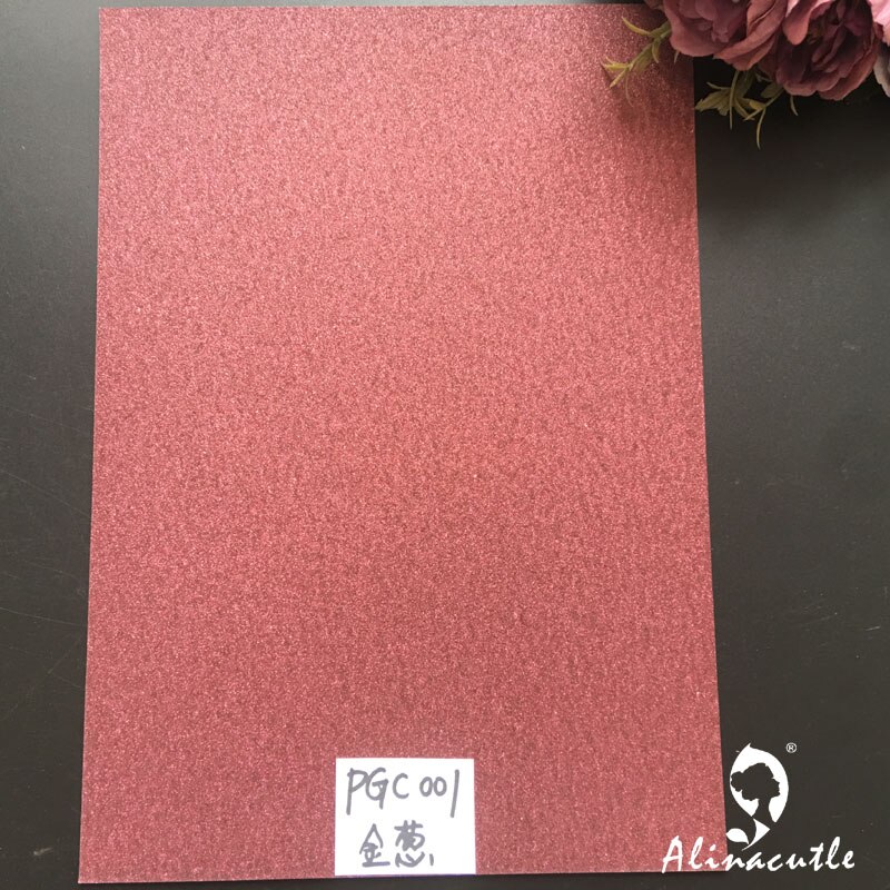 12pc 6 farger  x 2 ark kartong papir kartong fargenyanser glitter  a4 250 gsm papir gjør-det-selv scrapbooking papirpakke håndverkskort