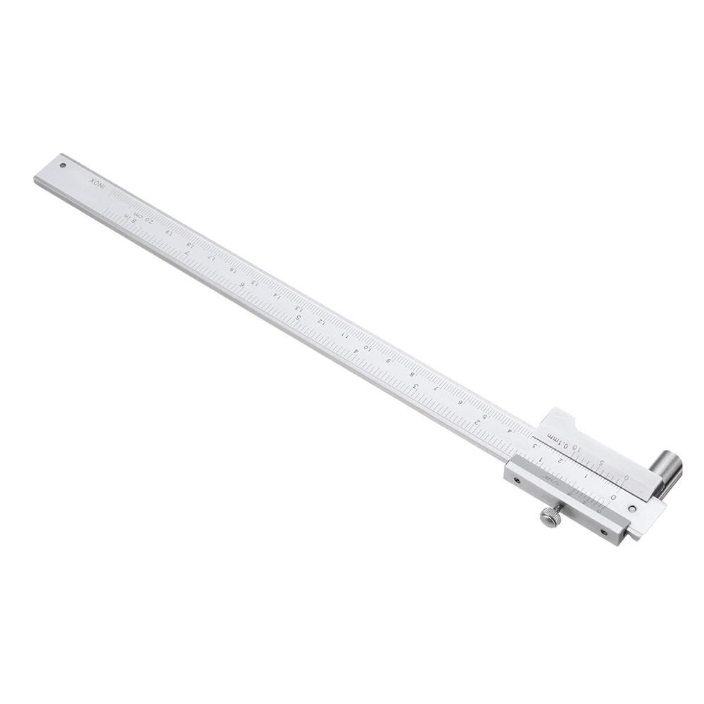 0-200mm Stainless Steel Vernier Calipers Woodworking Metalworking Marking Gauging Ruler Aperture Depth Diameter Measure Tool: Default Title