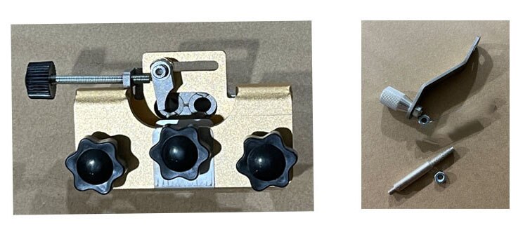 Portable Chain Saw Sharpener For Sharpening Chain Machine Power Tools Accessories Chains Sharpen Jig Machinery Droshipping: Model B Set 1