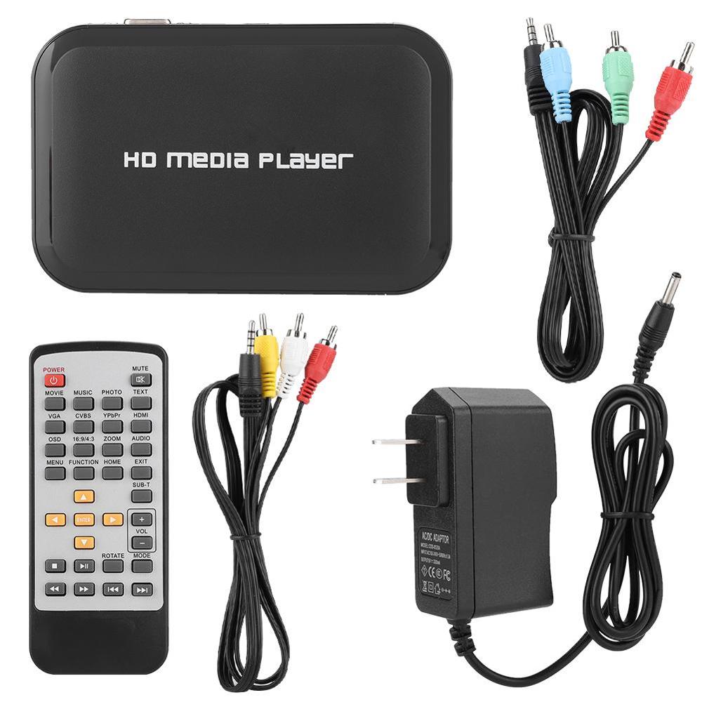 1080P Multimedia-Player Full HD Media Player AV VGA HDMI Schnittstellen für Ausstellung Hallen Hotels Werbung Unternehmen