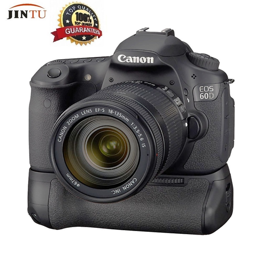 Jintu Camera Batterij Grip Houder Voor Canon Eos 60D 60Da 60D-a LP-E6 Als BG-E9 Vervanging Originele Power