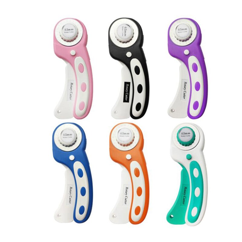 1 Pc DIY 45mm Rotary Cutter With Blade For Fabric, Leather, Paper, Felt Circular Cutting Patchwork Cutting Tools